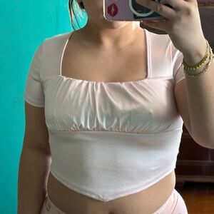 Elegant Pink Women's Top